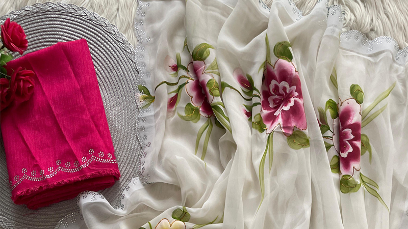 The Timeless Charm of Floral Sarees